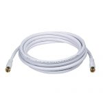 40 Feet Medium Duty RG6 Coaxial Cable - White