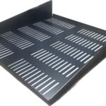 Heavy Duty 19 inch Front Mount Vented Shelf (18 inch Depth) 2U