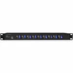 Pyle 15 Amp Power Supply Power Strip with 1800VA Rack Mountable 9 Outlets