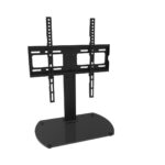 Protech Universal Tabletop Glass TV Stand For 32" To 55" LCD/LED/PLASMA TV Up To 40kgs/88lbs
