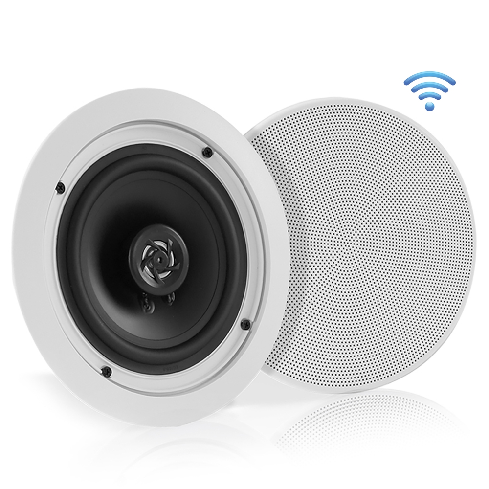 Pyle PDICBT552RD Dual 5.25'' Bluetooth Ceiling / Wall Speakers, 2