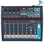 8-Ch. Bluetooth Studio Mixer - DJ Controller Audio Mixing Console System
