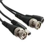 25 FT BNC RG59 With DC Power Video Cable