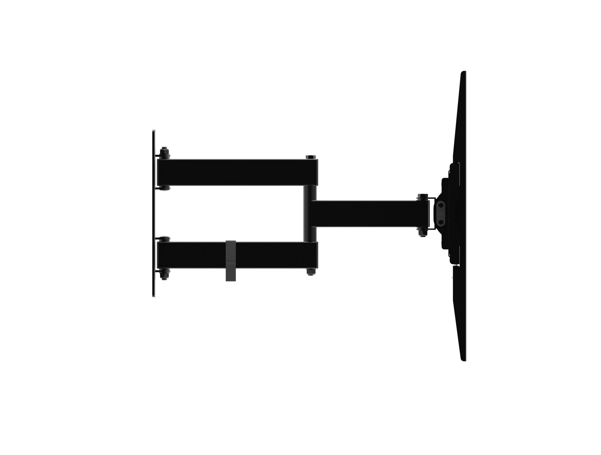 Protech FL 555 Full Motion Articulating TV Monitor Wall Mount for 26