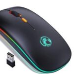 Slim Rgb Led Optical Mouse 1600Dpi 2.4Ghz iMice I-1300