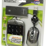 Retail Plus RPMCMCNBKIT Notebook Companion Kit (Grey)