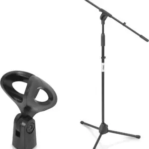 Pyle-Pro PMKS3 Tripod Microphone Stand with Extending Boom