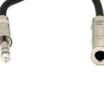 6 ft 1/4″ (6.3mm) Stereo Male to Female Extension Cable