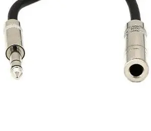 12 ft 1/4″ (6.3mm) Stereo Male to Female Extension Cable