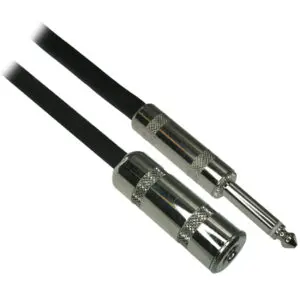 12 ft 1/4″ (6.3mm) Mono Male to Female Extension Cable