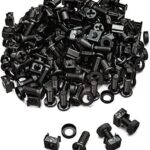 Protech 100 Pcs Cabinet M6 Screw And Cage Nut Set