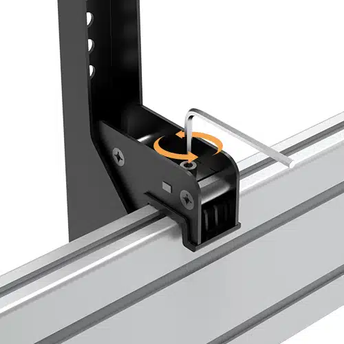 Protech Dual Screen 40" - 55" Video Wall /Menu Board Wall Mount With Optional Ceiling  Mount (Up to 59 Inches Drop) - Image 7