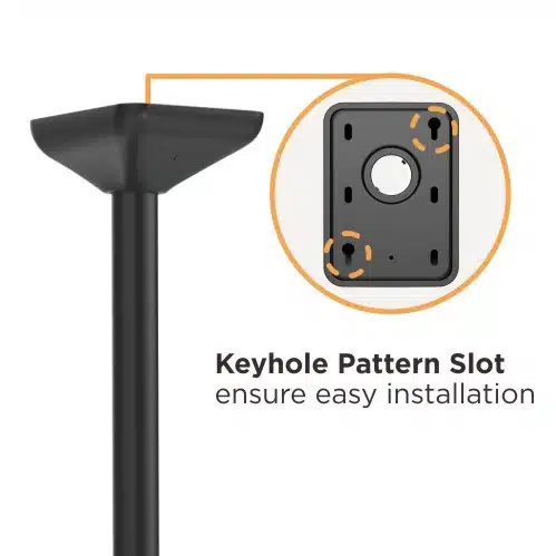 Protech Dual Screen 40" - 55" Video Wall /Menu Board Wall Mount With Optional Ceiling  Mount (Up to 59 Inches Drop) - Image 8