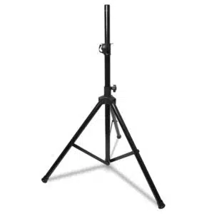 Protech Universal Speaker Stand Mount Holder - Heavy Duty Tripod w/ Adjustable Height from 40” to 71” and 35mm Compatible Insert - Easy Mobility Safety PIN and Knob Tension Locking for Stability- TR005