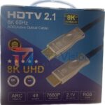 HDMI 2.1 CABLE 25M / 82 FEET 48Gbps Ultra High Speed HDMI CABLE ARC 8K UHD 60 Hz ACTIVE OPTICAL CABLE