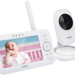 VTech Vm5251 5" LCD Video Baby Monitor With Camera And Audio, Night Vision, Two-Way Communication, 1000 Ft Range, 9 Sound Indicator, Soothing Sounds And Lullabies, No WiFi ( Refurbished )