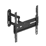 Protech FL -554 Full Motion Articulating TV Monitor Wall Mount for 32-65 Inch TVs and Flat Panels up to 77 Lbs, Black