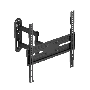 Protech FL -554 Full Motion Articulating TV Monitor Wall Mount for 32-65 Inch TVs and Flat Panels up to 77 Lbs, Black