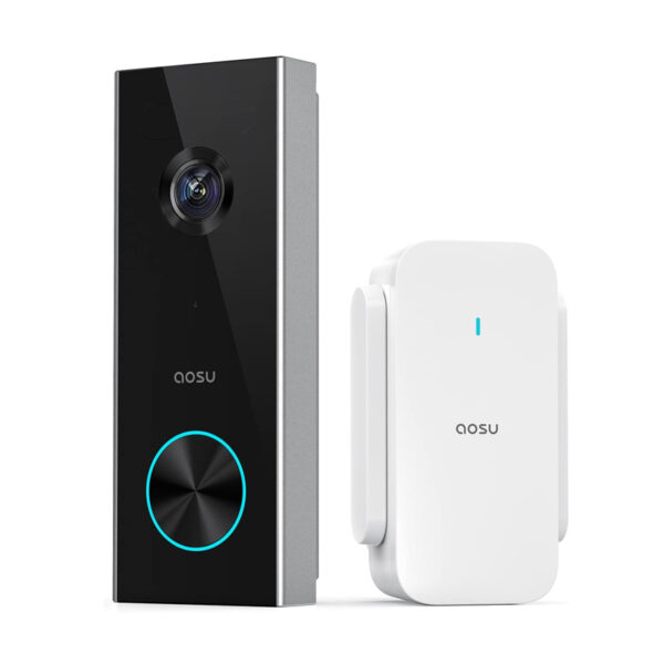 Aosu V8P 4MP Battery-Powered Wireless Wi-FI Smart Video Doorbell and Chime with AI Detection - Image 2
