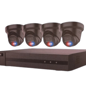 AI Guarding Vision 4 CH IP Security Camera Kit IP-KIT4642-BR (BLACK)