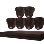 AI Guarding Vision 8ch IP Security Camera Kit IP-KIT8662-BR-BLACK