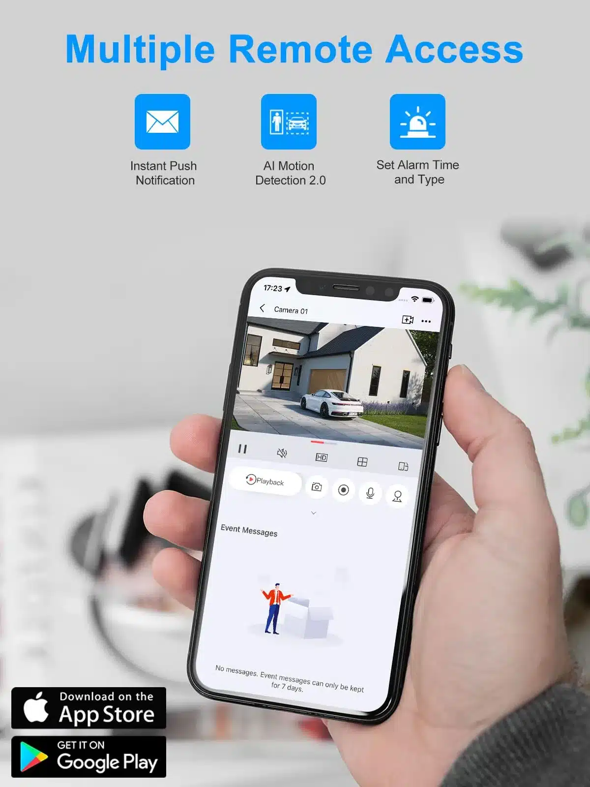 32CH 12MP PoE NVR 16 POE Acusense Network Video Recorder With 16 + 16 Poe Switch - Image 3