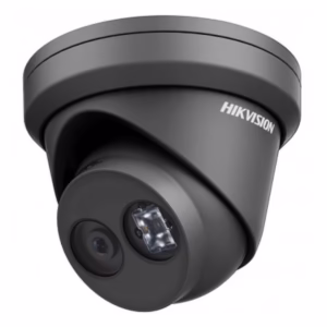 Hikvision 4 MP AcuSense Fixed Turret Black Network Camera (DS-2CD2343G2-IU 2.8mm(Black))