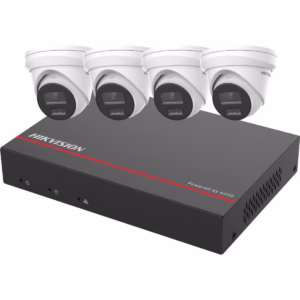 Hikvision 4MP Turret PoE Kit COLOR VUE