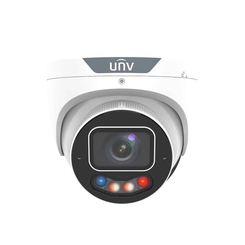 UNV IPC3638SE-ADZKMC-WP-I1 8MP OwlView Plus Tri-Guard 2.8 -12mm Wise ISP VF Dual-light Turret Network Camera