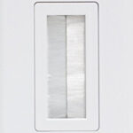 General Electric 21059 GE Ultra Pro Brush-style Decora Wall plate - White