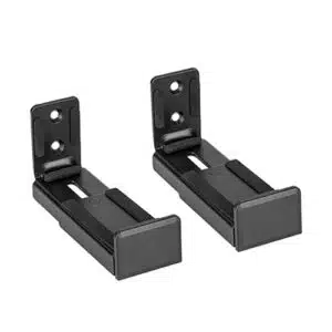 Adjustable Soundbar Wall Mount Brackets Compatible with most Soundbars of 3.5”-6.1” Depth