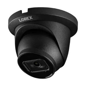 Lorex A14 4K IP Wired Dome Security Camera with Listen-In Audio – Black (E842CDB)