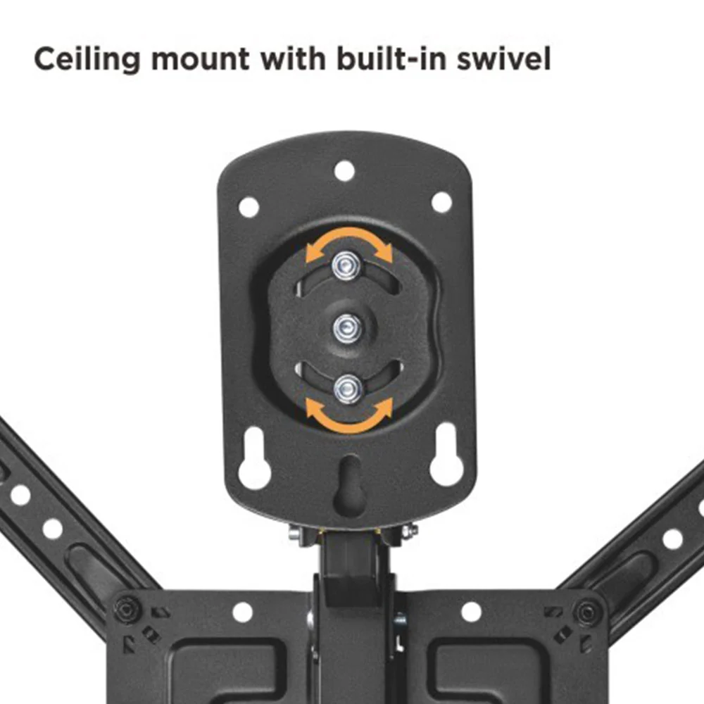Folding Swivel & Tilt Ceiling Mount Bracket for Flat LCD/LEDs - Fits Sizes 23-55 inches - Maximum VESA 400x400 - Image 5