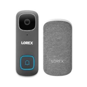 Lorex B241AJD-K8 1080p Wired Video Doorbell with Wi-Fi Chimebox